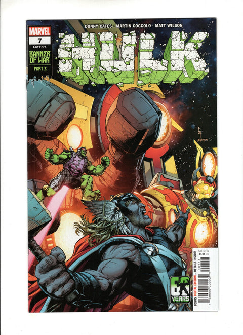 Hulk, Vol. 4 #7 (Cvr A) (2022) Gary Frank Regular A Gary Frank Regular Buy & Sell Comics Online Comic Shop Toronto Canada