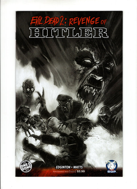 Evil Dead 2: Revenge of Hitler #1 (Cvr B) (2016) B&W Variant B B&W Variant Buy & Sell Comics Online Comic Shop Toronto Canada