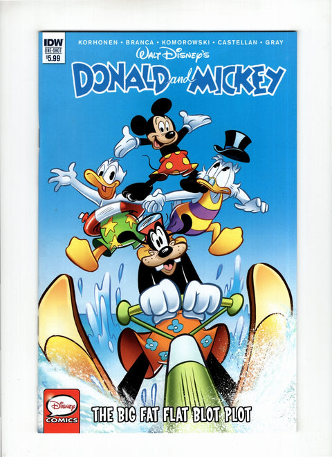 Donald and Mickey: The Big Fat Flat Blot Plot
#1 (Cvr B) (2017) Variant Fabrizio Petrossi & Morgan Prost Cover B Variant Fabrizio Petrossi & Morgan Prost Cover Buy & Sell Comics Online Comic Shop Toronto Canada