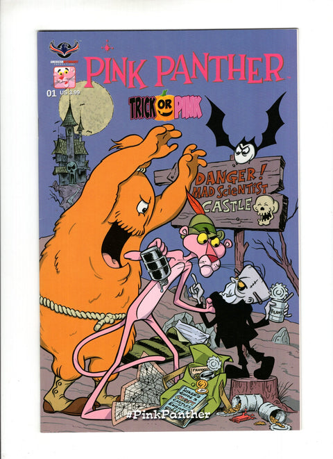 Pink Panther: Trick Or Pink #1 (Cvr C) (2016) Variant SL Gallant Pink Hijinks Cover C Variant SL Gallant Pink Hijinks Cover Buy & Sell Comics Online Comic Shop Toronto Canada