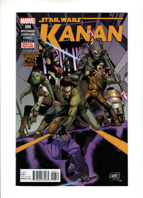 Star Wars: Kanan: The Last Padawan #6 (2015) 1st Sabine Wren 1st Sabine Wren Buy & Sell Comics Online Comic Shop Toronto Canada