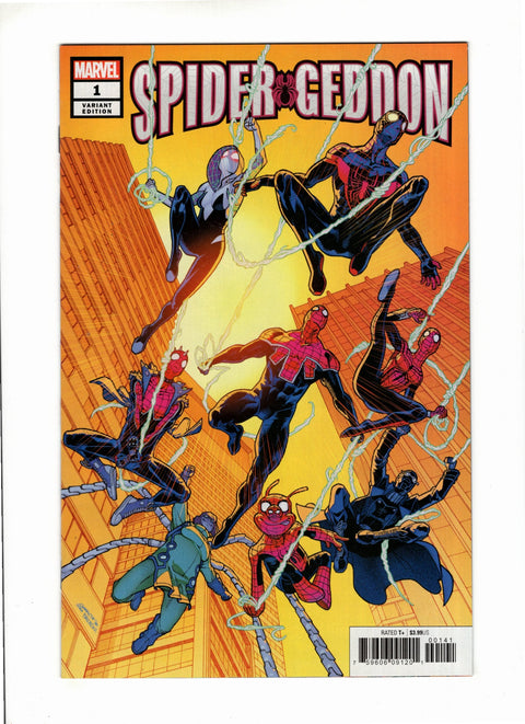 Spider-Geddon #1 (Cvr D) (2018) 1:25 Incentive Javier Garron Variant Cover D 1:25 Incentive Javier Garron Variant Cover Buy & Sell Comics Online Comic Shop Toronto Canada