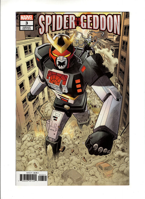 Spider-Geddon #3 (Cvr D) (2018) 1:25 Incentive Mike Hawthorne Variant Cover D 1:25 Incentive Mike Hawthorne Variant Cover Buy & Sell Comics Online Comic Shop Toronto Canada