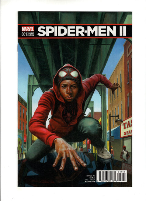 Spider-Men II #1 (Cvr F) (2017) Incentive Kadir Nelson Variant Cover F Incentive Kadir Nelson Variant Cover Buy & Sell Comics Online Comic Shop Toronto Canada