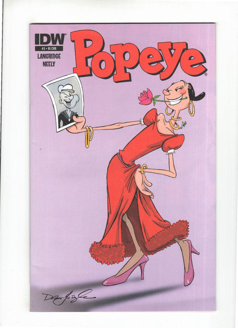 Popeye, Vol. 1 (IDW) #3 (Cvr RI) (2012) Retailer Incentive Variant Cover RI Retailer Incentive Variant Cover Buy & Sell Comics Online Comic Shop Toronto Canada