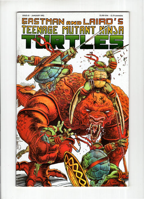 Teenage Mutant Ninja Turtles, Vol. 1 #43 (1992) Buy & Sell Comics Online Comic Shop Toronto Canada