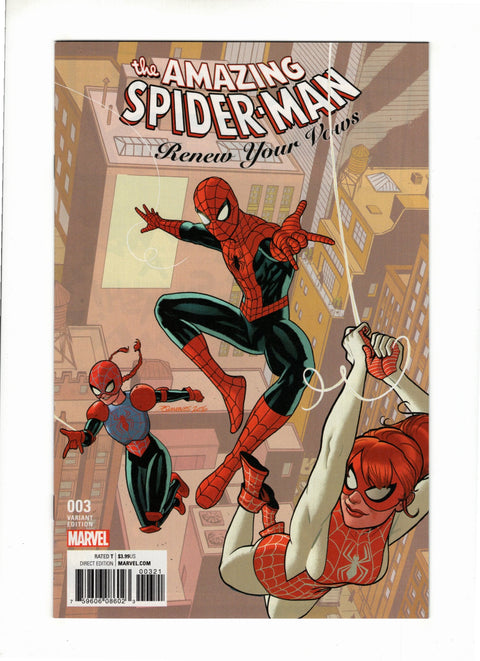 The Amazing Spider-Man: Renew Your Vows, Vol. 2 #3 (Cvr B) (2017) Incentive Joe Quinones Variant Cover B Incentive Joe Quinones Variant Cover Buy & Sell Comics Online Comic Shop Toronto Canada