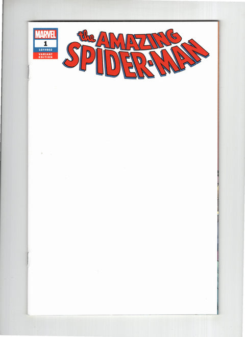 The Amazing Spider-Man, Vol. 5 #1 (Cvr G) (2018) Blank Sketch Cover G Blank Sketch Cover Buy & Sell Comics Online Comic Shop Toronto Canada