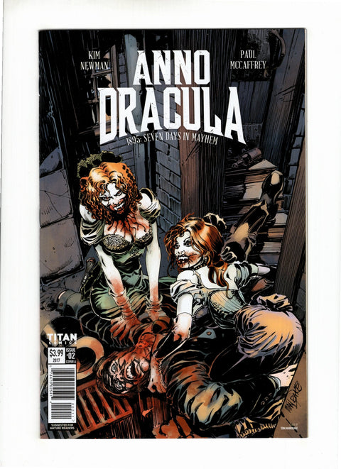 Anno Dracula #2 (Cvr A) (2017) Regular Tom Mandrake Cover A Regular Tom Mandrake Cover Buy & Sell Comics Online Comic Shop Toronto Canada