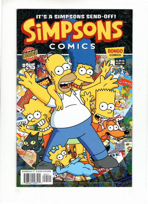Simpsons Comics #245 (2018) Scarce, Final Issue Scarce, Final Issue Buy & Sell Comics Online Comic Shop Toronto Canada