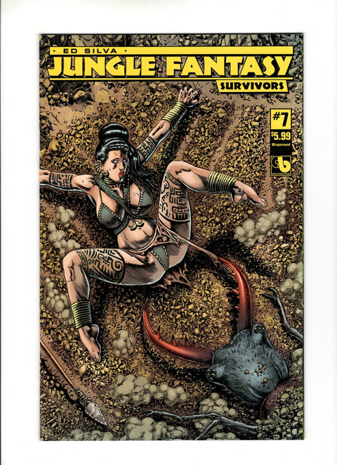 Jungle Fantasy Survivors #7 (Cvr B) (2017) Wraparound Cover B Wraparound Cover Buy & Sell Comics Online Comic Shop Toronto Canada
