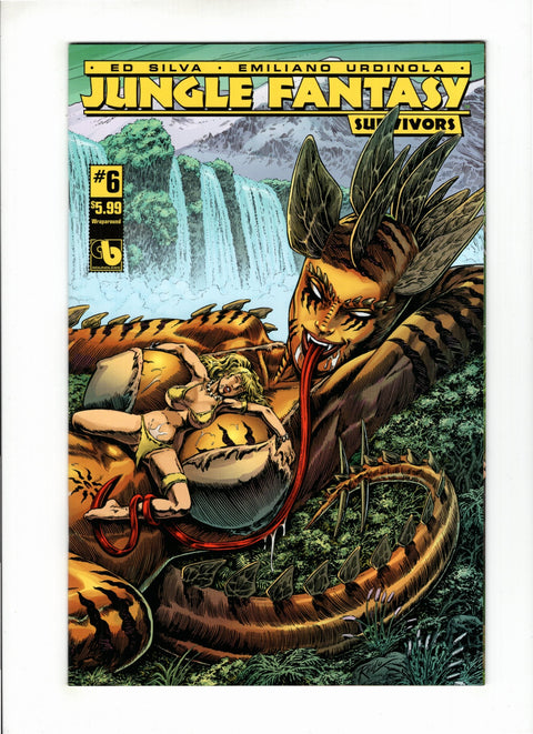 Jungle Fantasy Survivors #6 (Cvr B) (2017) Wraparound Cover B Wraparound Cover Buy & Sell Comics Online Comic Shop Toronto Canada