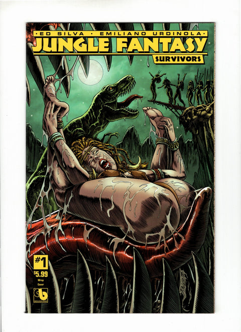 Jungle Fantasy Survivors #1 (Cvr B) (2017) Raulo Caceres Wraparound Cover B Raulo Caceres Wraparound Cover Buy & Sell Comics Online Comic Shop Toronto Canada