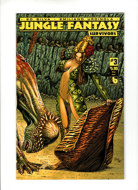 Jungle Fantasy Survivors #3 (Cvr B) (2017) Wrap Cover B Wrap Cover Buy & Sell Comics Online Comic Shop Toronto Canada