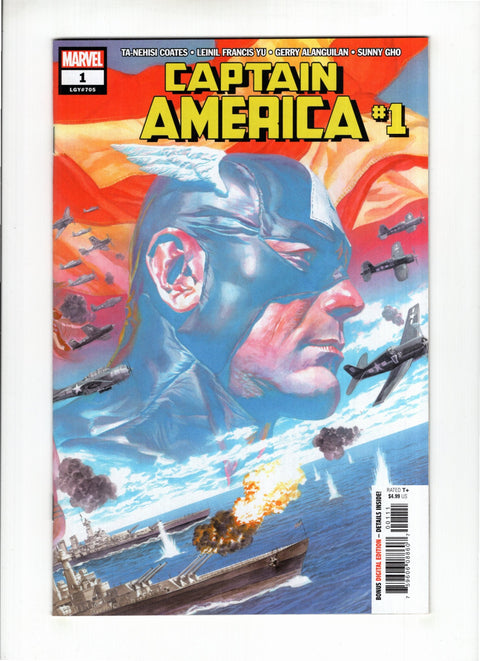 Captain America, Vol. 9 #1 (Cvr A) (2018) Alex Ross Wraparound Regular Cover A Alex Ross Wraparound Regular Cover Buy & Sell Comics Online Comic Shop Toronto Canada