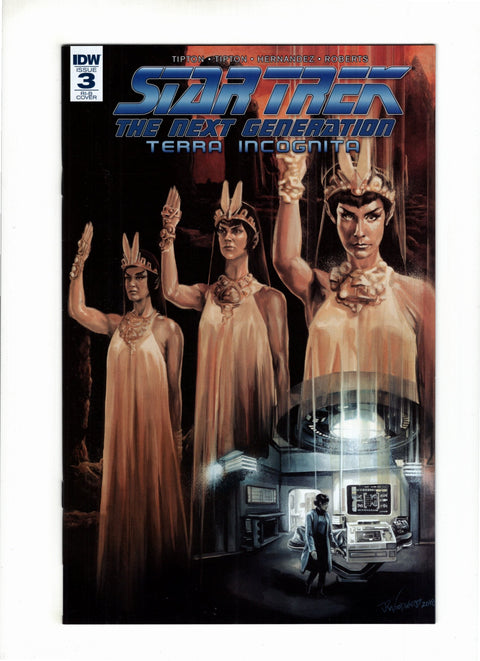 Star Trek: The Next Generation - Terra Incognita #3 (Cvr D) (2018) Incentive JK Woodward Variant Cover D Incentive JK Woodward Variant Cover Buy & Sell Comics Online Comic Shop Toronto Canada