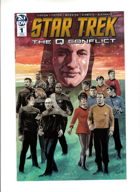 Star Trek: The Q Conflict #1 (Cvr D) (2019) Incentive JK Woodward Variant Cover D Incentive JK Woodward Variant Cover Buy & Sell Comics Online Comic Shop Toronto Canada