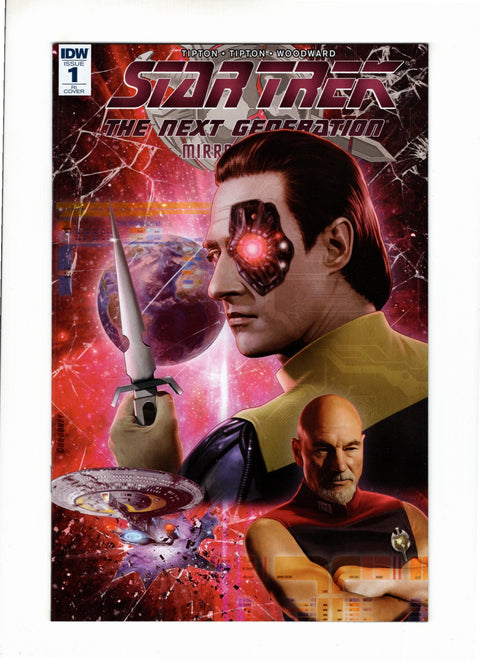 Star Trek: The Next Generation: Mirror Broken #1 (Cvr C) (2017) Joe Corroney Retailer Incentive Cover A C Joe Corroney Retailer Incentive Cover A Buy & Sell Comics Online Comic Shop Toronto Canada