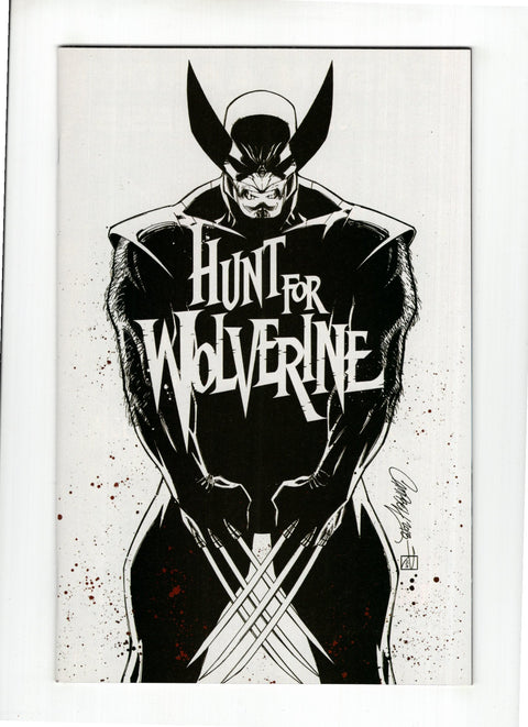 The Hunt for Wolverine #1 (Cvr P) (2018) J. Scott Campbell Exclusive B&W Variant P J. Scott Campbell Exclusive B&W Variant Buy & Sell Comics Online Comic Shop Toronto Canada