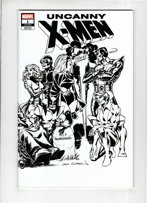 Uncanny X-Men, Vol. 5 #1 (Cvr G) (2018) Incentive Dave Cockrum Hidden Gem Wraparound Sketch Cover G Incentive Dave Cockrum Hidden Gem Wraparound Sketch Cover Buy & Sell Comics Online Comic Shop Toronto Canada