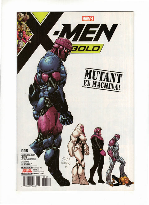 X-Men: Gold, Vol. 2 #6 (2017) Ardian Syaf, Jay Leisten & Frank Martin Regular Cover Ardian Syaf, Jay Leisten & Frank Martin Regular Cover Buy & Sell Comics Online Comic Shop Toronto Canada
