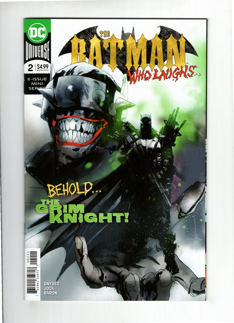 The Batman Who Laughs (2018) #2 (Cvr A) (2019) Regular Jock Cover A Regular Jock Cover Buy & Sell Comics Online Comic Shop Toronto Canada