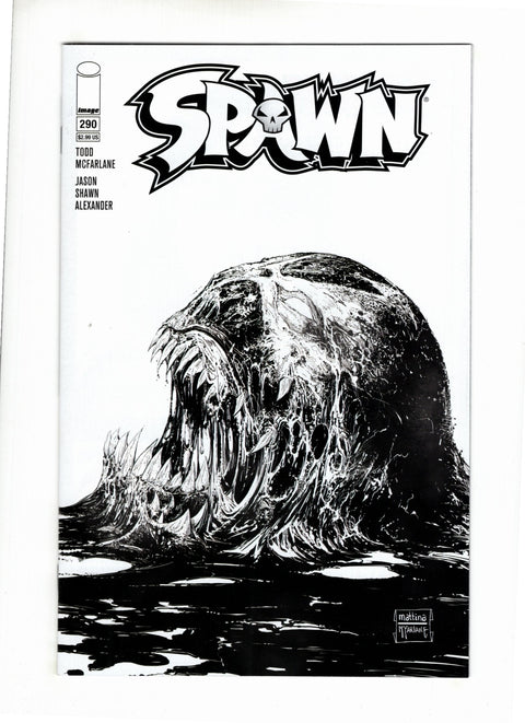 Spawn #290 (Cvr B) (2018) Variant Francesco Mattina & Todd McFarlane B&W Cover B Variant Francesco Mattina & Todd McFarlane B&W Cover Buy & Sell Comics Online Comic Shop Toronto Canada