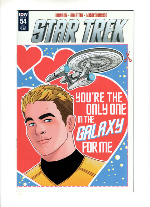 Star Trek #54 (Cvr B) (2016) Variant Derek Charm Valentines Day Cover B Variant Derek Charm Valentines Day Cover Buy & Sell Comics Online Comic Shop Toronto Canada