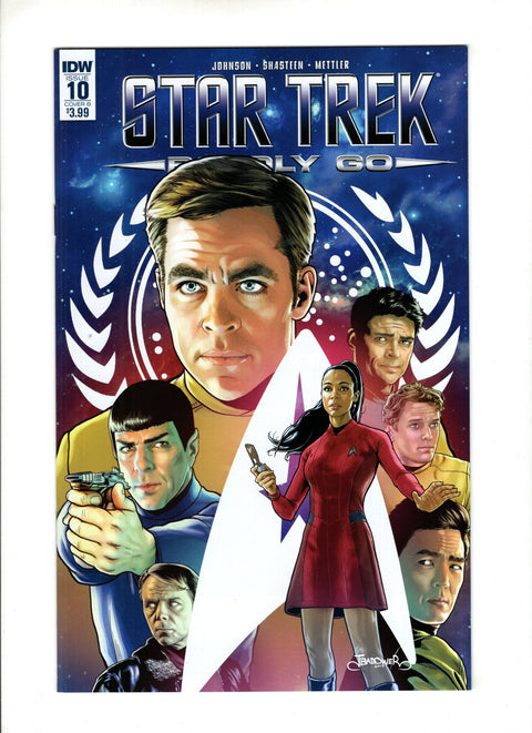 Star Trek: Boldly Go #10 (Cvr B) (2017) Variant Jason Badower Cover B Variant Jason Badower Cover Buy & Sell Comics Online Comic Shop Toronto Canada