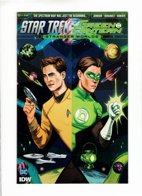 Star Trek / Green Lantern, Vol. 2 #3 (Cvr B) (2017) Variant Sandra Lanz Subscription Cover B Variant Sandra Lanz Subscription Cover Buy & Sell Comics Online Comic Shop Toronto Canada
