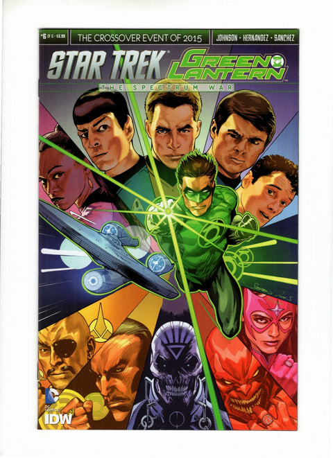 Star Trek / Green Lantern #6 (Cvr A) (2015) Regular Stephen Mooney Cover A Regular Stephen Mooney Cover Buy & Sell Comics Online Comic Shop Toronto Canada