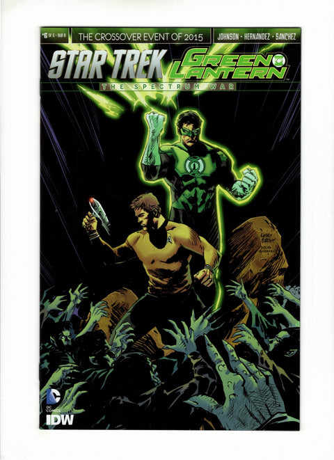 Star Trek / Green Lantern #6 (Cvr C) (2015) Variant Garry Brown Connecting Subscription Cover C Variant Garry Brown Connecting Subscription Cover Buy & Sell Comics Online Comic Shop Toronto Canada