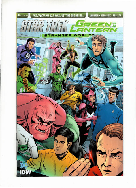 Star Trek / Green Lantern, Vol. 2 #4 (Cvr B) (2017) Isaac Goodheart Subscription Cover B Isaac Goodheart Subscription Cover Buy & Sell Comics Online Comic Shop Toronto Canada