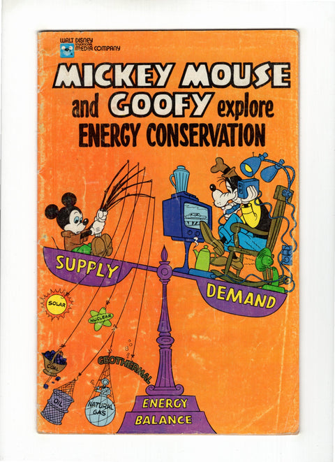 Mickey Mouse and Goofy explore Energy Conservation #1 (1978) Buy & Sell Comics Online Comic Shop Toronto Canada