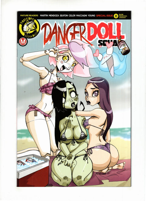 Danger Doll Squad #0 (Cvr C) (2017) Variant Dan Mendoza Cover C Variant Dan Mendoza Cover Buy & Sell Comics Online Comic Shop Toronto Canada