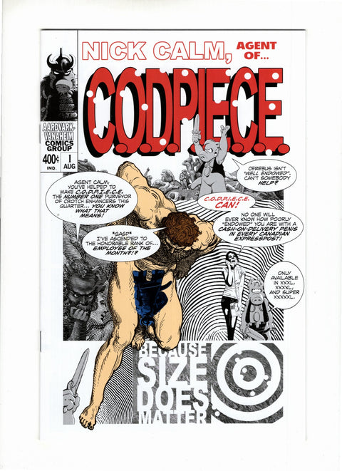Nick Calm, Agent of Codpiece #1 (2018) Buy & Sell Comics Online Comic Shop Toronto Canada