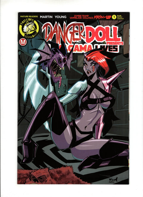 Danger Doll Squad Presents: Amalgama Lives #1 (Cvr C) (2019) Variant David Harrigan Cover C Variant David Harrigan Cover Buy & Sell Comics Online Comic Shop Toronto Canada