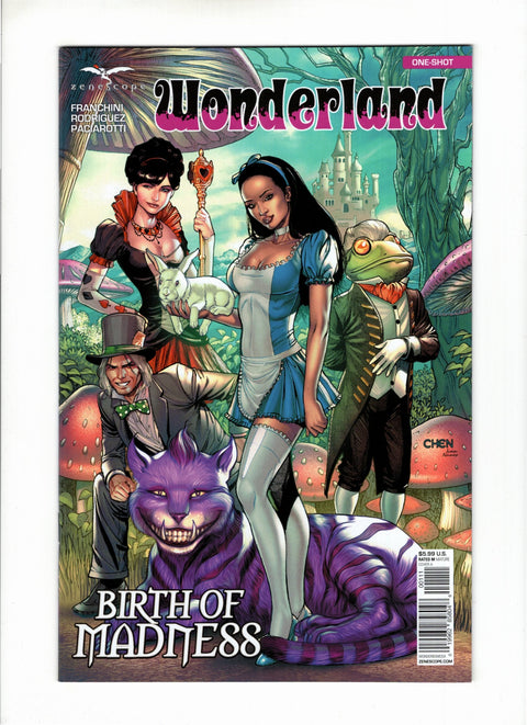 Grimm Fairy Tales Wonderland: Birth Of Madness #1 (Cvr A) (2017) Sean Chen Regular A Sean Chen Regular Buy & Sell Comics Online Comic Shop Toronto Canada