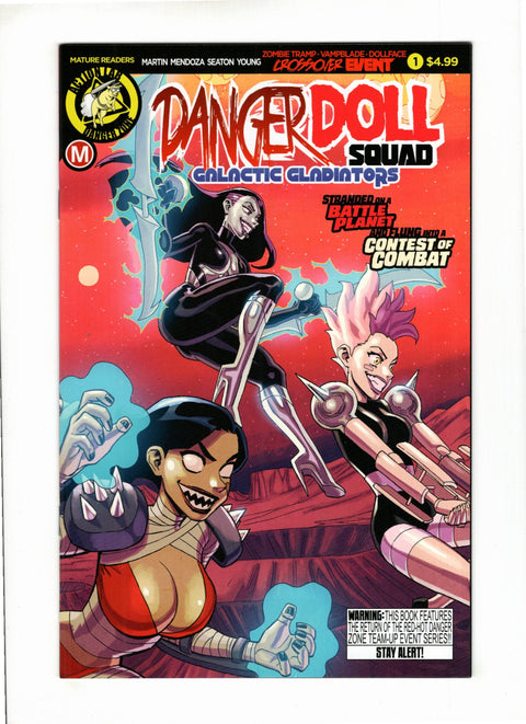 Danger Doll Squad: Galactic Gladiators #1 (Cvr A) (2018) Regular Celor Cover A Regular Celor Cover Buy & Sell Comics Online Comic Shop Toronto Canada