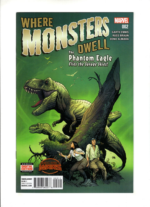 Where Monsters Dwell, Vol. 2 #2 (2015) Frank Cho Regular Cover Frank Cho Regular Cover Buy & Sell Comics Online Comic Shop Toronto Canada