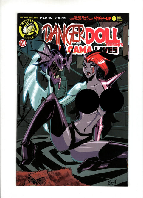 Danger Doll Squad Presents: Amalgama Lives #1 (Cvr D) (2019) Variant David Harrigan Risqué Cover D Variant David Harrigan Risqué Cover Buy & Sell Comics Online Comic Shop Toronto Canada