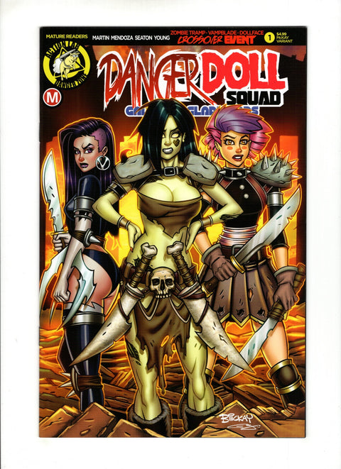 Danger Doll Squad: Galactic Gladiators #1 (Cvr E) (2018) Variant Bill McKay Cover E Variant Bill McKay Cover Buy & Sell Comics Online Comic Shop Toronto Canada