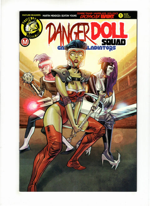 Danger Doll Squad: Galactic Gladiators #1 (Cvr C) (2018) Variant Marcello Costa Cover C Variant Marcello Costa Cover Buy & Sell Comics Online Comic Shop Toronto Canada