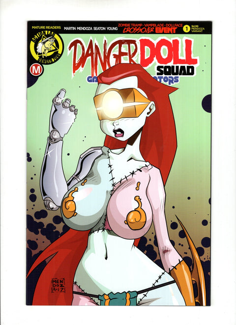 Danger Doll Squad: Galactic Gladiators #1 (Cvr G) (2018) Variant Dan Mendoza Cover G Variant Dan Mendoza Cover Buy & Sell Comics Online Comic Shop Toronto Canada