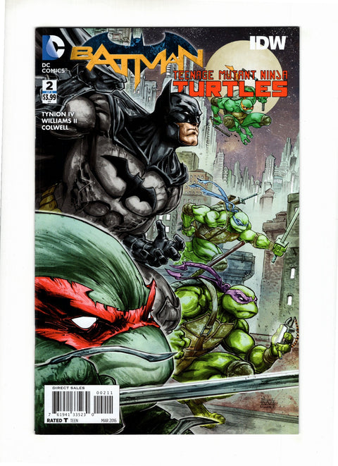 Batman / Teenage Mutant Ninja Turtles #2 (Cvr A) (2016) Regular Freddie E. Williams II Cover A Regular Freddie E. Williams II Cover Buy & Sell Comics Online Comic Shop Toronto Canada