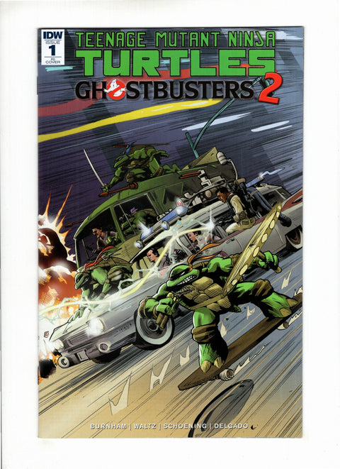 Teenage Mutant Ninja Turtles / Ghostbusters, Vol. 2 #1 (Cvr C) (2017) Incentive Karl Moline Variant Cover C Incentive Karl Moline Variant Cover Buy & Sell Comics Online Comic Shop Toronto Canada