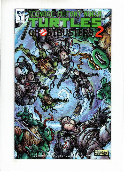 Teenage Mutant Ninja Turtles / Ghostbusters, Vol. 2 #1 (Cvr D) (2017) Incentive Kevin Eastman & Freddie E Williams II Variant Cover D Incentive Kevin Eastman & Freddie E Williams II Variant Cover Buy & Sell Comics Online Comic Shop Toronto Canada