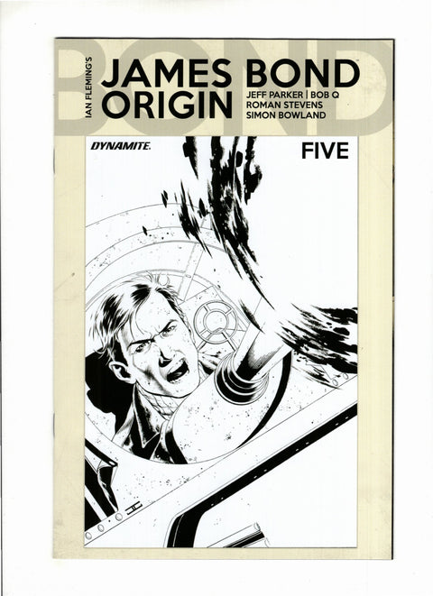 James Bond: Origin #5 (Cvr F) (2019) Incentive John Cassaday B&W F Incentive John Cassaday B&W Buy & Sell Comics Online Comic Shop Toronto Canada