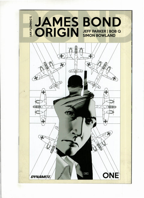 James Bond: Origin #1 (Cvr G) (2018) Incentive John Cassaday Black & White G Incentive John Cassaday Black & White Buy & Sell Comics Online Comic Shop Toronto Canada