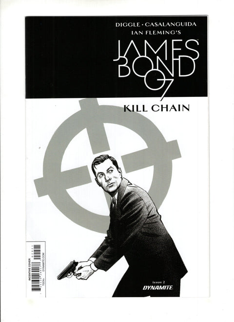 James Bond: Kill Chain #2 (Cvr B) (2017) Incentive Greg Smallwood B&W B Incentive Greg Smallwood B&W Buy & Sell Comics Online Comic Shop Toronto Canada